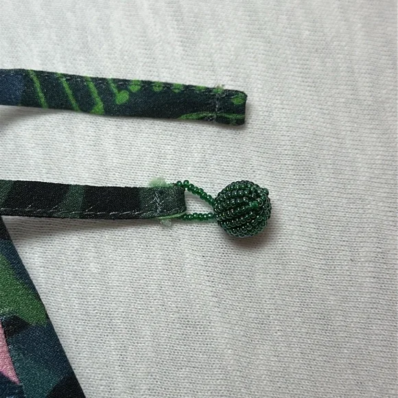 Farm Rio Pants Womens Ex-Small Tropique Embroidered Floral Anthropologie - Picture 14 of 15